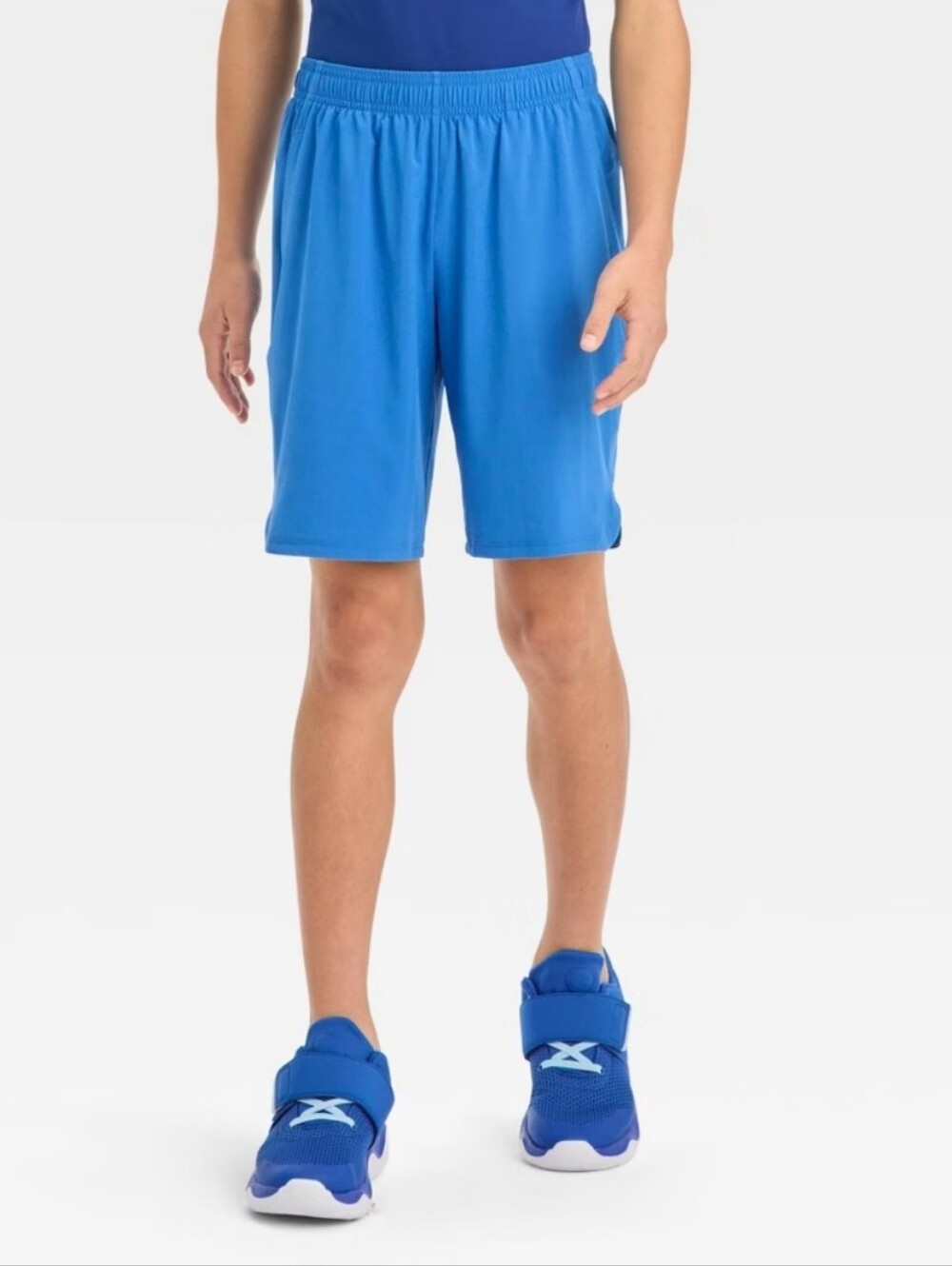 Boys' Woven Shorts - All In Motion Blue XS(4/5)